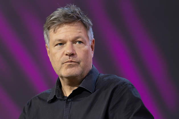Frankfurt Book Fair 2026: Robert Habeck presents his new book, *Arctic Meltdown*, on the literature stage hosted by ARD, ZDF, and 3sat; Frankfurt am Main, Hesse, Germany; Exhibition Center