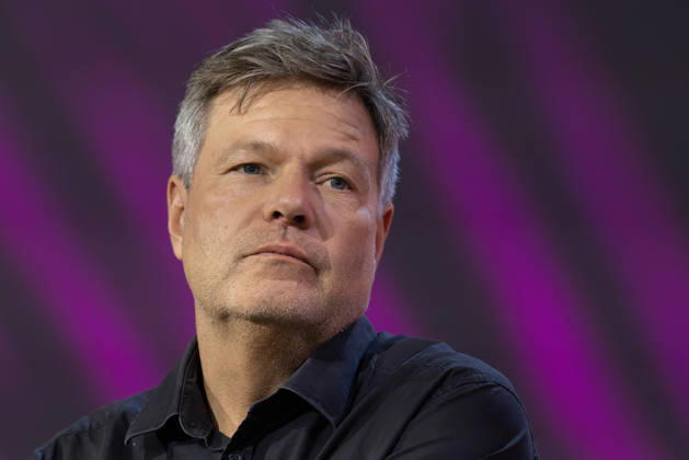Frankfurt Book Fair 2026: Robert Habeck presents his new book, *Arctic Meltdown*, on the literature stage hosted by ARD, ZDF, and 3sat; Frankfurt am Main, Hesse, Germany; Exhibition Center