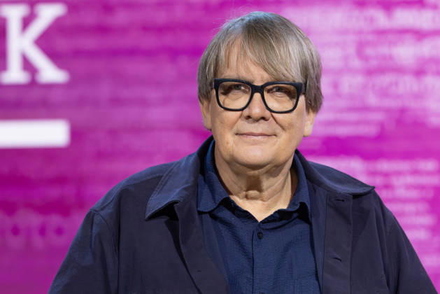 Frankfurt Book Fair 2026: Sven Regener presents his new book, *Frankie and Freddie*, on the literature stage hosted by ARD, ZDF, and 3sat, Frankfurt am Main, Hesse, Germany, Exhibition Center