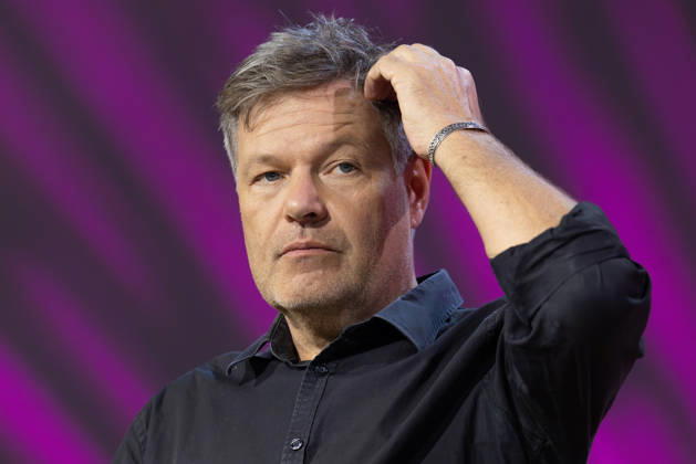 Frankfurt Book Fair 2026: Robert Habeck presents his new book, *Arctic Meltdown*, on the literature stage hosted by ARD, ZDF, and 3sat; Frankfurt am Main, Hesse, Germany; Exhibition Grounds