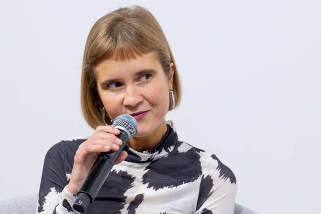 Frankfurt Book Fair 2026: Caroline Wahl Presents Her New Book, *1,999 Meters Above Sea Level*, Frankfurt am Main, Hesse, Germany, Exhibition Grounds