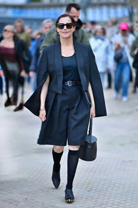 37th Dinard British Irish Film Festival Day 2 FC Jury members President Amira Casar, attend the inauguration of the beach hut bearing Amira Casar name during Day Two of the 37th Dinard British Irish Film Festival on October 8, 2026 in Dinard, France Photo by Franck Castel ABACAPRESS.COM Dinard Copyright: xCastelxFranck ABACAx