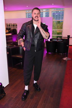 Daniel Schuhmacher at the JULIA musical premiere at the Stage Palladium Theater in Stuttgart on October 8, 2026