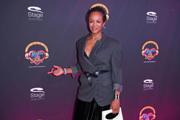 Milka Loff Fernandes at the JULIA MUSICAL PREMIERE at the Stage Palladium Theater in Stuttgart on October 8, 2026