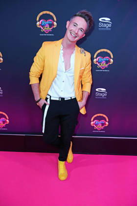 Damiano Maiolini at the JULIA MUSICAL PREMIERE at the Stage Palladium Theater in Stuttgart on October 8, 2026