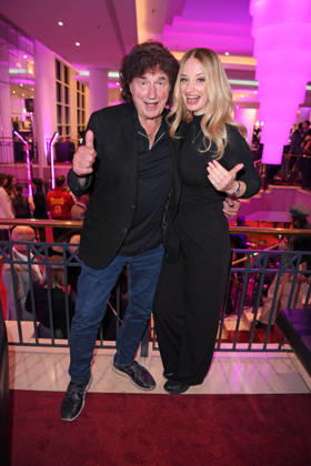 Olaf the Pinball Olaf Malolepski with his daughter Pia Malo at the JULIA MUSICAL PREMIERE at the Stage Palladium Theater in Stuttgart on October 8, 2026