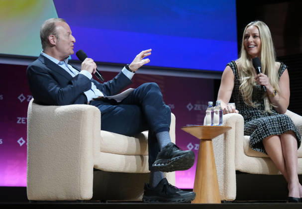 October 8, 2026, New York, Ny, USA: DAVID STEINBERG and LINDSEY VONN attend the ZETA Live Conference 2026,.David Geffen Hall, Lincoln Center, NYC.October 8, 2026 . LINDSEY VONN attends the ZETA Live Conference 2026,.David Geffen Hall, Lincoln Center, NYC.October 8, 2026 . ZETA Live Conference 2026,.David Geffen Hall, Lincoln Center, NYC.October 8, 2026 . New York USA - ZUMAms4_ 20261008_faf_ms4_011 Copyright: xSoniaxMoskowitzxGordonx