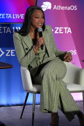 October 8, 2026, New York, Ny, USA: TIFFANY HADDISH attends the ZETA Live Conference 2026,.David Geffen Hall, Lincoln Center, NYC.October 8, 2026 . ZETA Live Conference 2026,.David Geffen Hall, Lincoln Center, NYC.October 8, 2026 . New York USA  - ZUMAms4_ 20261008_faf_ms4_013 Copyright: xSoniaxMoskowitzxGordonx