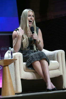 October 8, 2026, New York, New York, USA: LINDSEY VONN attends the ZETA Live Conference 2026 at David Geffen Hall in New York s Lincoln Center. New York USA - ZUMAms4_ 20261008_faf_ms4_006 Copyright: xSoniaxMoskowitzxGordonx