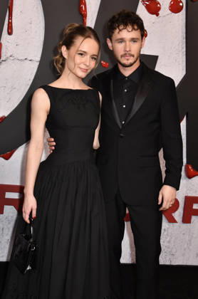 NEW YORK, NY - OCTOBER 8: Izabela Vidovic and Jack Alcott at Dexter 20th Anniversary Celebration & Dexter: Resurrection Season 2 premiere at Chelsea Industrial on October 8, 2026 in New York City. Copyright: xmpi099 MediaPunchx