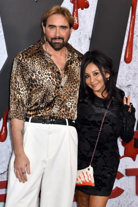 NEW YORK, NY - OCTOBER 8: Joey Camasta and Nicole ˜Snooki™ Polizzi at Dexter 20th Anniversary Celebration & Dexter: Resurrection Season 2 premiere at Chelsea Industrial on October 8, 2026 in New York City. Copyright: xmpi099 MediaPunchx