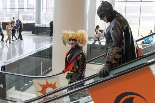 New York Comic Con 2026, People in costumes and makeup pose during New York Comic Con 2026 at the Javits Center in New York City, United States, on Thursday, October 8, 2026. NEW YORK NEW YORK UNITED OF AMERICA Copyright: xVANESSAxCARVALHOx