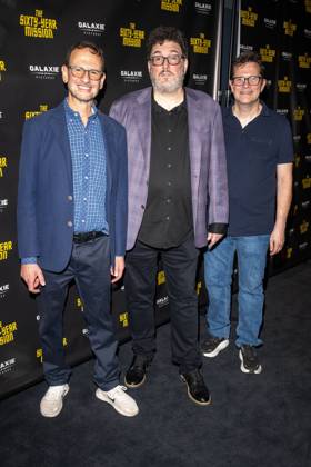 October 8, 2026, New York, New York, United States: (L-R) Thomas Vitale, Mark A. Altman and Ashley Miller attend. The Sixty Year Mission: How Star Trek Changed Television And The World New York premiere at Regal Times Square on October 08, 2026 in New York City. New York United States - ZUMAs197 20261008_aaa_s197_286 Copyright: xRonxAdarx
