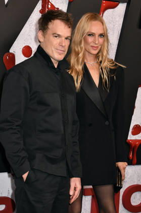 NEW YORK, NY - OCTOBER 8: Michael C. Hall and Uma Thurman at Dexter 20th Anniversary Celebration & Dexter: Resurrection Season 2 premiere at Chelsea Industrial on October 8, 2026 in New York City. Credit: AdMedia New York City USA - ZUMAa123 20261008_zaa_a123_194 Copyright: xJohnxFyckex