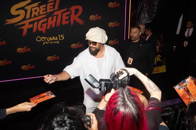 October 8, 2026: TO-45411 & x2013; Mexico City. October 8, 2026. Jason Momoa during the "Street Fighter" movie fan event at Plaza Universidad in Mexico City. Clasos.com.mx - ZUMAcs4_ 20261008_faa_cs4_166 Copyright: xMikaxRoblesx