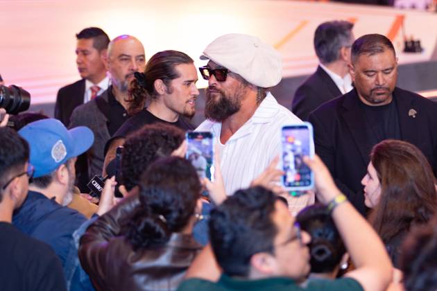 October 8, 2026: TO-45411 & x2013; Mexico City. October 8, 2026. Jason Momoa during the "Street Fighter" movie fan event at Plaza Universidad in Mexico City. Clasos.com.mx - ZUMAcs4_ 20261008_faa_cs4_144 Copyright: xMikaxRoblesx
