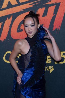 October 8, 2026: TO-45411 & x2013; Mexico City. October 8, 2026. Callina Liang during the "Street Fighter" movie fan event at Plaza Universidad in Mexico City. Clasos.com.mx  - ZUMAcs4_ 20261008_faa_cs4_145 Copyright: xMikaxRoblesx