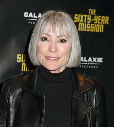 October 8, 2026, New York, New York, USA: Actor NANA VISITOR seen during the red carpet arrivals for the New York All Media Premiere Screening of The Sixty-Year Mission - How Star Trek Changed Television and the World held at Regal Times Square Theaters. New York USA - ZUMAk03_ 20261008_zaf_k03_009 Copyright: xNancyxKaszermanx