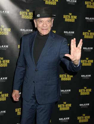 October 8, 2026, New York, New York, USA: Actor ROBERT PICARDO seen during the red carpet arrivals for the New York All Media Premiere Screening of The Sixty-Year Mission - How Star Trek Changed Television and the World held at Regal Times Square Theaters. New York USA  - ZUMAk03_ 20261008_zaf_k03_012 Copyright: xNancyxKaszermanx