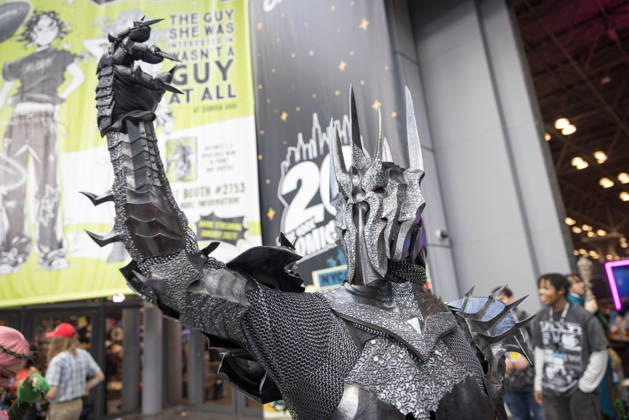 October 8, 2026, New York, New York, USA: People in costumes and makeup pose during New York Comic Con 2026 at the Javits Center in New York City, United States, on Thursday, October 8, 2026. New York USA - ZUMAc233 20261008_zsp_c233_001 Copyright: xVanessaxCarvalhox