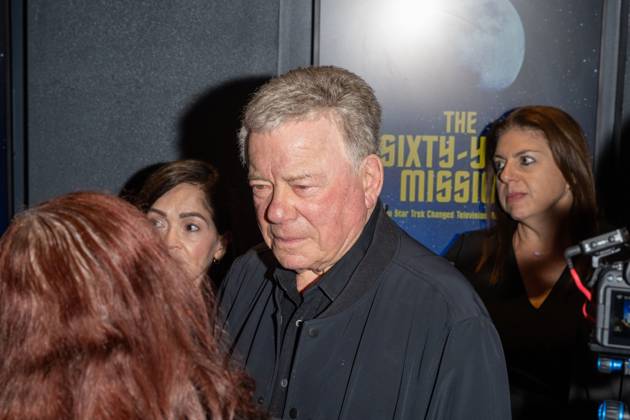 October 8, 2026, New York, New York, United States: William Shatner attends. The Sixty Year Mission: How Star Trek Changed Television And The World New York premiere at Regal Times Square on October 08, 2026 in New York City. New York United States - ZUMAs197 20261008_aaa_s197_307 Copyright: xRonxAdarx