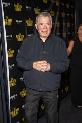 October 8, 2026, New York, New York, United States: William Shatner attends. The Sixty Year Mission: How Star Trek Changed Television And The World New York premiere at Regal Times Square on October 08, 2026 in New York City. New York United States - ZUMAs197 20261008_aaa_s197_311 Copyright: xRonxAdarx