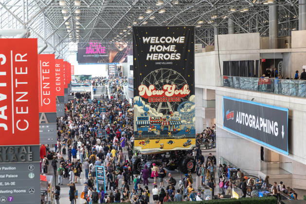 October 8, 2026, New York, New York, USA: People in costumes and makeup pose during New York Comic Con 2026 at the Javits Center in New York City, United States, on Thursday, October 8, 2026. New York USA - ZUMAc233 20261008_zsp_c233_014 Copyright: xVanessaxCarvalhox