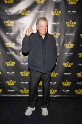 October 8, 2026, New York, New York, United States: William Shatner attends. The Sixty Year Mission: How Star Trek Changed Television And The World New York premiere at Regal Times Square on October 08, 2026 in New York City. New York United States - ZUMAs197 20261008_aaa_s197_324 Copyright: xRonxAdarx
