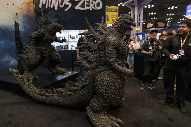 October 8, 2026, New York, New York, USA: People in costumes and makeup pose during New York Comic Con 2026 at the Javits Center in New York City, United States, on Thursday, October 8, 2026. New York USA - ZUMAc233 20261008_zsp_c233_015 Copyright: xVanessaxCarvalhox