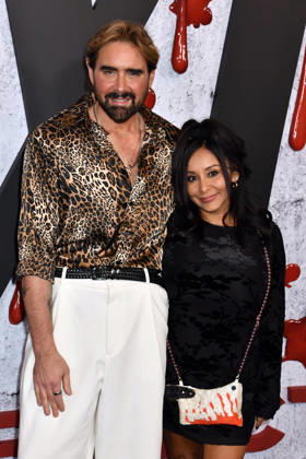 NEW YORK, NY - OCTOBER 8: Joey Camasta and Nicole Ã¢â‚¬ËœSnookiÃ¢â‚¬â ¢ Polizzi at Dexter 20th Anniversary Celebration & Dexter: Resurrection Season 2 premiere at Chelsea Industrial on October 8, 2026 in New York City. Credit: AdMedia New York City USA - ZUMAa123 20261008_zaa_a123_134 Copyright: xJohnxFyckex