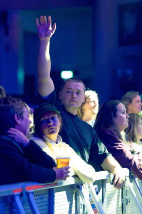 Irish folk trio Amble perform live at O2 Academy Brixton in Brixton, London, Audience members attend Irish folk trio Amble™s live performance at O2 Academy Brixton in Brixton, London, United Kingdom, on 8 October 2026., Credit:Paul Bogle Avalon  Copyright: xPaulxBoglex xAvalonx 1141594709