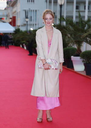 Megan Nic Fhionnghaile Arrives at the opening night of the 37th edition of the British and Irish Film Festival in Dinard on October 9, 2026 Denis Guignebourg Bestimage Celebrities at the opening night of the 37th edition of the British and Irish Film Festival in Dinard on October 9, 2026, Dinard, France  Copyright: xDenisxGuignebourgx xBestimagexDenisxGuignebourgx xBestimagex