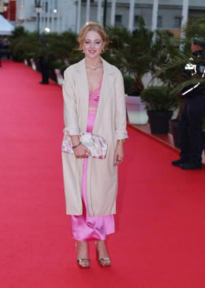 Megan Nic Fhionnghaile Arrives at the opening night of the 37th edition of the British and Irish Film Festival in Dinard on October 9, 2026 Denis Guignebourg Bestimage Celebrities at the opening night of the 37th edition of the British and Irish Film Festival in Dinard on October 9, 2026, Dinard, France  Copyright: xDenisxGuignebourgx xBestimagexDenisxGuignebourgx xBestimagex
