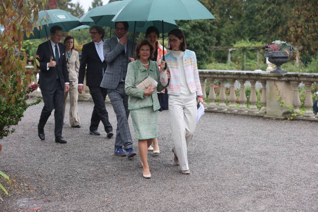 Queen Silvia of Sweden and Countess Bettina Bernadotte at the Mentor Foundation’s anniversary celebration on Mainau Island, Mainau, October 8, 2026 Copyright: xAgenturxMatthiasxWehnertx xM.xGränzdörferx