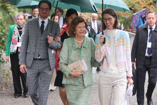 Queen Silvia of Sweden and Countess Bettina Bernadotte at the Mentor Foundation’s anniversary celebration on Mainau Island, Mainau, October 8, 2026 Copyright: xAgenturxMatthiasxWehnertx xM.xGränzdörferx