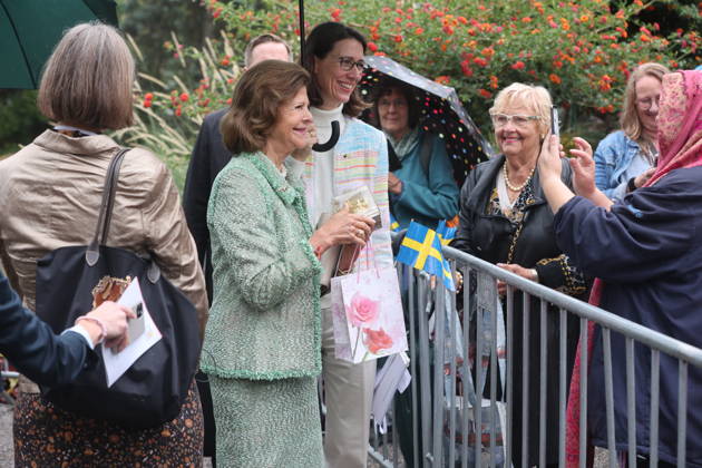 Queen Silvia of Sweden and Countess Bettina Bernadotte at the Mentor Foundation’s anniversary celebration on Mainau Island, Mainau, October 8, 2026 Copyright: xAgenturxMatthiasxWehnertx xM.xGränzdörferx