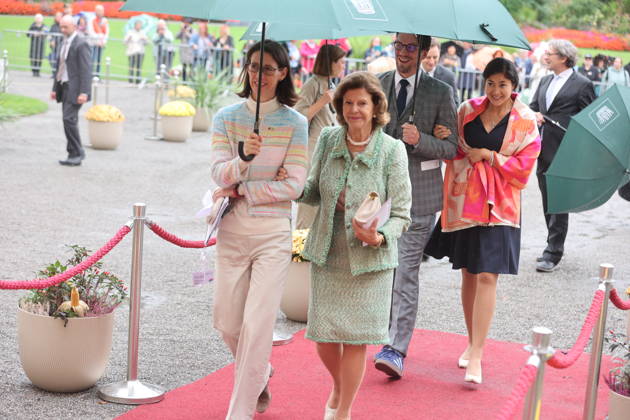 Queen Silvia of Sweden and Countess Bettina Bernadotte at the Mentor Foundation’s anniversary celebration on Mainau Island, Mainau, October 8, 2026 Copyright: xAgenturxMatthiasxWehnertx xM.xGränzdörferx