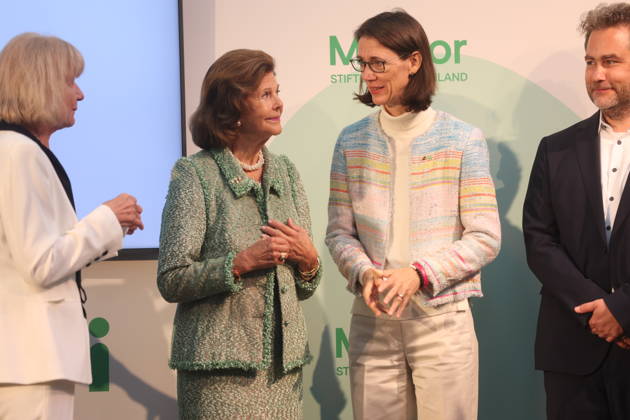 Queen Silvia of Sweden and Countess Bettina Bernadotte at the Mentor Foundation’s anniversary celebration on Mainau Island, Mainau, October 8, 2026 Copyright: xAgenturxMatthiasxWehnertx xM.xGränzdörferx