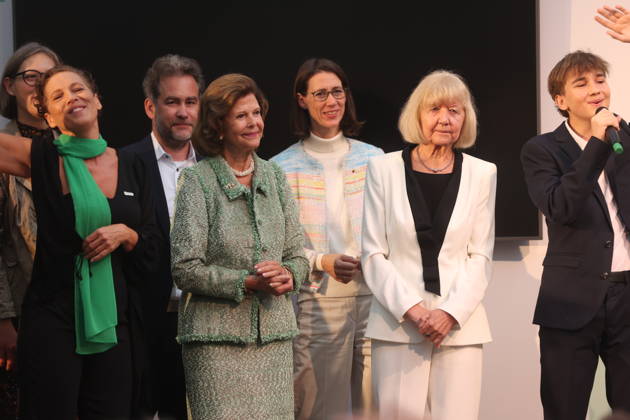 Queen Silvia of Sweden, Countess Bettina Bernadotte, and Monika Brandt at the Mentor Future Prize award ceremony during the Mentor Foundation’s anniversary celebration on Mainau Island, Mainau, October 8, 2026 Copyright: xAgenturxMatthiasxWehnertx xM.xGränzdörferx