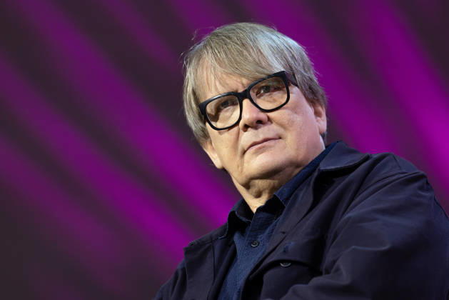 Frankfurt Book Fair 2026: Sven Regener presents his new book, *Frankie and Freddie*, on the literature stage hosted by ARD, ZDF, and 3sat, Frankfurt am Main, Hesse, Germany, Exhibition Center