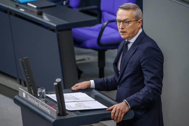 Bundestag: Karsten Wildberger (CDU), Federal Minister for Digital Affairs and State Modernization, at the German Bundestag on October 9, 2026, in Berlin, Berlin, Berlin, Germany, Bundestag