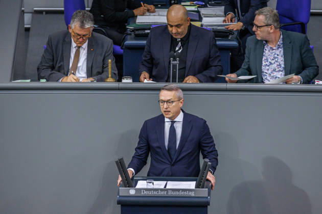 Bundestag: Karsten Wildberger (CDU), Federal Minister for Digital Affairs and State Modernization, at the German Bundestag on October 9, 2026, in Berlin, Berlin, Berlin, Germany, Bundestag