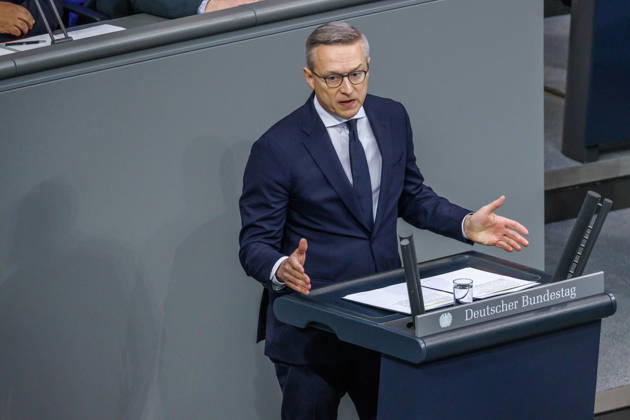 Bundestag: Karsten Wildberger (CDU), Federal Minister for Digital Affairs and State Modernization, at the German Bundestag on October 9, 2026, in Berlin, Berlin, Berlin, Germany, Bundestag