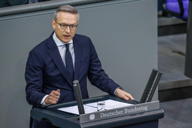 Bundestag: Karsten Wildberger (CDU), Federal Minister for Digital Affairs and State Modernization, at the German Bundestag on October 9, 2026, in Berlin, Berlin, Berlin, Germany, Bundestag