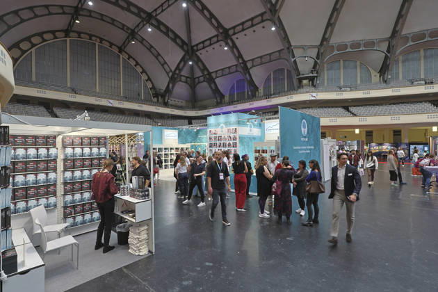 Frankfurt Impressions 10 08 2026 For the 78th Frankfurt Book Fair, the Festhalle—featuring the Community Stage and New Adult—opens its doors to all visitors today, Friday, starting at 11 a.m. Frankfurt am Main, Hesse, Germany