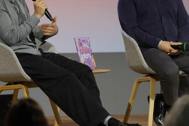 Frankfurt Impressions 10 08 2026 The 78th Frankfurt Book Fair provides a stage for many things, including the ARTE Literature Stage, featuring authors Paul Brodowsky and Fikri Anil Altintas discussing their book *30 Real Boys*. Hosted by Romy Straßenburg. Frankfurt am Main, Hesse, Germany