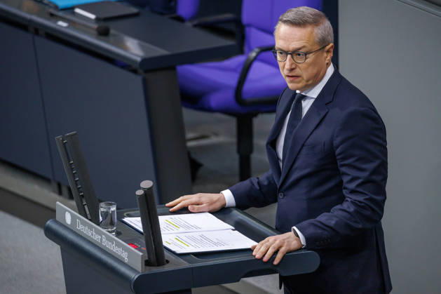 Bundestag: Karsten Wildberger (CDU), Federal Minister for Digital Affairs and State Modernization, at the German Bundestag on October 9, 2026, in Berlin, Berlin, Berlin, Germany, Bundestag