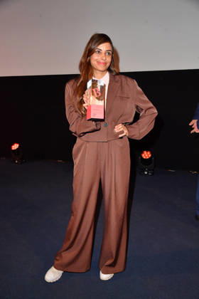 Collien Fernandes at the 2026 Brigitte Award ceremony at the Kino International in Berlin on October 8, 2026