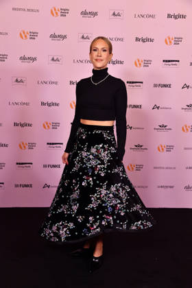 Wolke Hegenbarth at the 2026 Brigitte Award ceremony at the Kino International in Berlin on October 8, 2026
