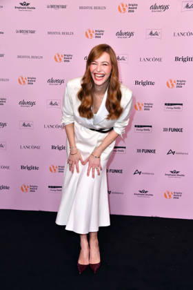 Katrin Bauerfeind at the 2026 Brigitte Award ceremony at the Kino International in Berlin on October 8, 2026